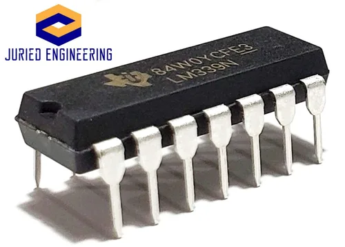 Miniatura 2 de LM339N LM339 Comparador diferencial cuádruple grado industrial Breadboard IC DIP-14 (paquete de 5)