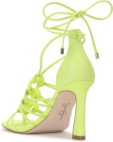 Miniatura 6 de Jessica Simpson Women's Achaia Caged High Heel Sandal Heeled