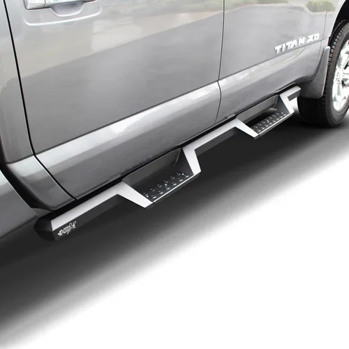 Miniatura 10 de Westin 56-14025 HDX Drop Nerf Bars se adapta a Titan Crew Cab 2017-2024 Titan XD Crew Cab 2017-2024 Par negro texturizado