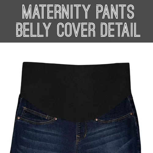 Miniatura 4 de Hybrid & Company Maternity - Jeans ajustados ultra elásticos para mujer