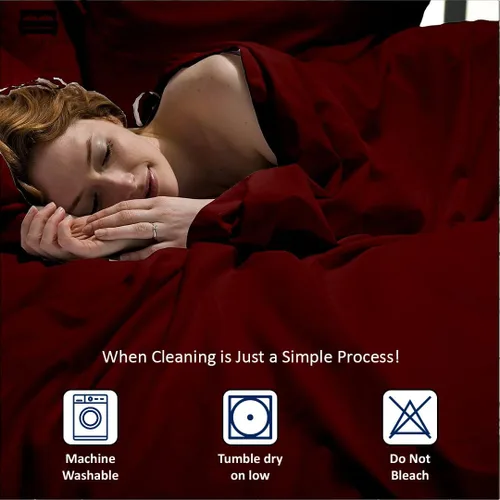 Miniatura 9 de Juego de sábanas de 4 piezas de Cottingon con cabeza flexible tamaño King, sábans superiores divididas de 34 pulgadas para camas ajustables Sleep