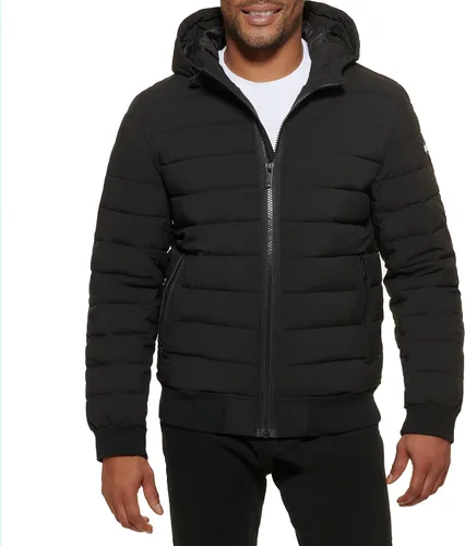 Miniatura 17 de DKNY Chaqueta bomber acolchada con capucha y rendimiento para hombre