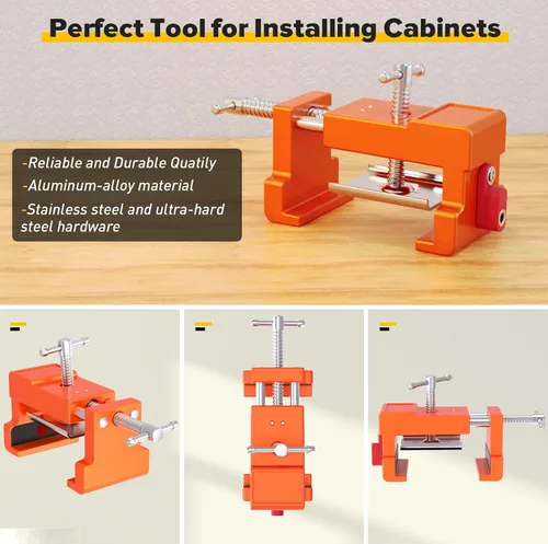 Miniatura 6 de Abrazaderas para gabinetes, abrazaderas para carpintería, abrazaderas para marco de gabinete, abrazaderas para instalación de gabinetes