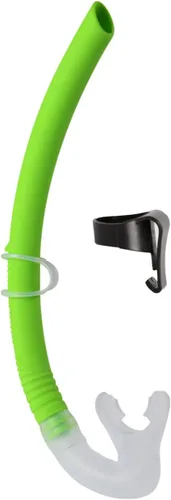 Miniatura 5 de Snorkel de silicona para buceo, buceo, pesca y hockey submarino o snorkel Naranja
