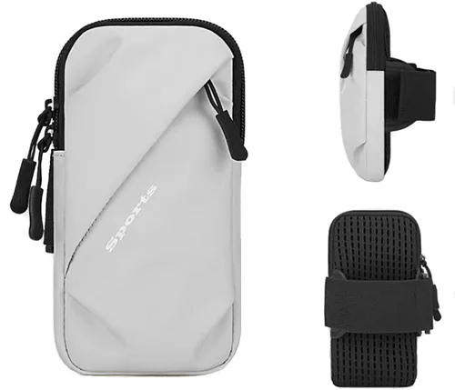 Miniatura 11 de Funda resistente al agua para teléfono celular, soporte para correr para brazalete para correr bandas de brazo de teléfono con entrenamiento - Se