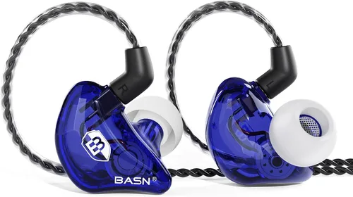 Miniatura 9 de BASN Bsinger BC100 - Auriculares con monitor de oído, ajuste universal, aislamiento de ruido, auriculares IEM para músicos, cantantes, audiófilos