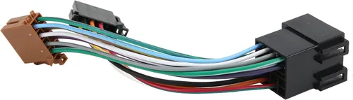 Miniatura 7 de Para Peugeot 106 206 306 307 405 406 607 Adaptador de arnés de cableado ISO kit de audio estéreo para coche apto para Peugeot 106 206 306 307 405