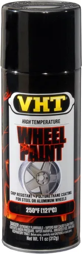 Miniatura 6 de VHT - Lata de pintura para ruedas. Negro brillante