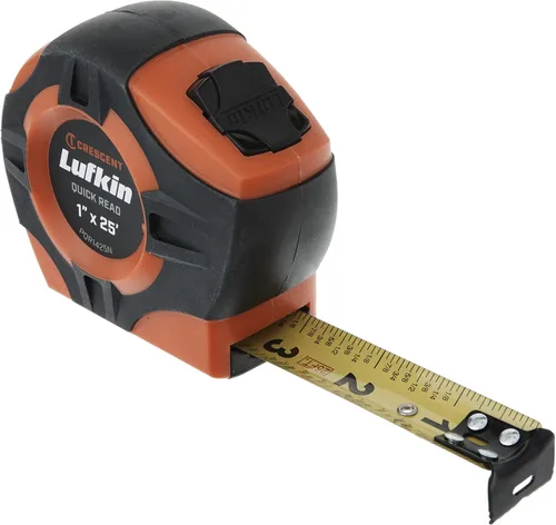 Miniatura 4 de Crescent Lufkin PQR1316N - Cinta métrica con revestimiento amarillo Quikread® Power Return de 3/4 pulgadas x 16 pies
