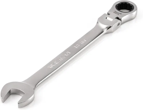 Miniatura 10 de TEKTON Llave combinada con cabeza flexible de 12 puntos de 22 mm WRC26422