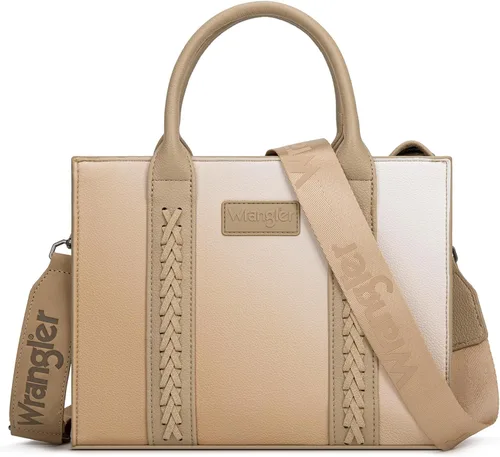 Miniatura 22 de Bolso tote mediano Wrangler para mujer, bolsos de diseñador, bolsos de mano con asa superior y correa