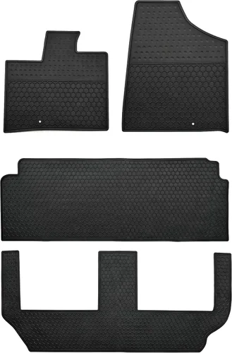 Miniatura 5 de Alfombrillas de coche personalizadas para Dodge Journey 2012, 2013, 2014, 2015, 2016, 2017, 2018, 2019, 2020, inodoro, lavable, resistente