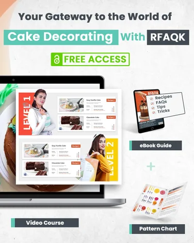 Miniatura 7 de RFAQK Kit de 72 suministros de decoración de pasteles para principiantes, tocadiscos para pasteles con 50 bolsas de tubería, acoplador de bolsas, 12