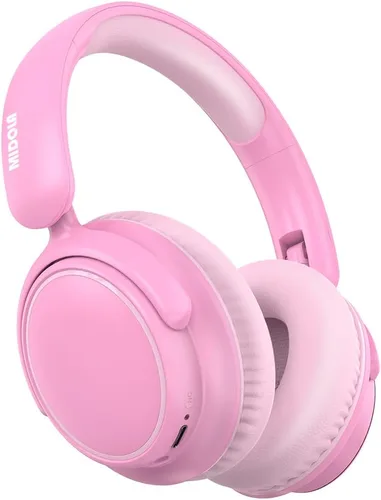 Miniatura 11 de MIDOLA Auriculares para Niños con Cancelación Activa de Ruido Bluetooth 5.4 Inalámbricos con Volumen Limitado 85/94dB, Carga Rápida Tipo C, Sobre