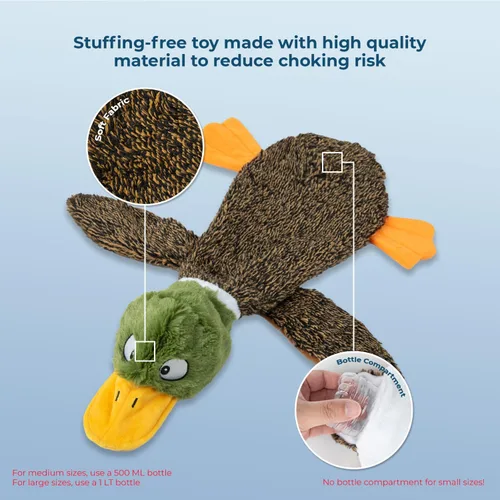 Miniatura 4 de Best Pet Supplies Juguetes chirriantes para perros con tela suave y duradera para mascotas pequeñas, medianas y grandes, juguete interactivo