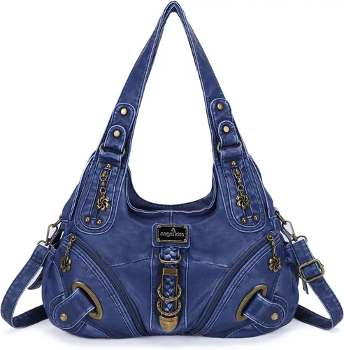 Miniatura 14 de Angelkiss Hobo Carteras y bolsos para mujeres Bolso de mano para mujeres Carteras grandes Bolsos de hombro diarios Purses, handbags, Handbag