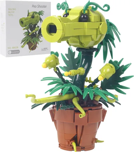 Miniatura 7 de 322 PIEZAS Horribles Audrey Las 2 Plantas Piraña Flores Caníbales Juguetes de Construcción de Modelo Compatibles con Lego Tamaño, Únicas Flores