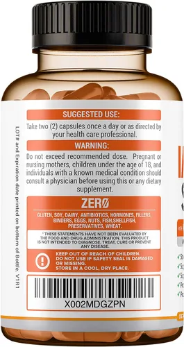 Miniatura 5 de Suplemento de apoyo inmunológico 10 en 1 (sin rellenos) Vitamina C, zinc, saúco, equinácea, cúrcuma, probióticos Refuerzo de inmunidad