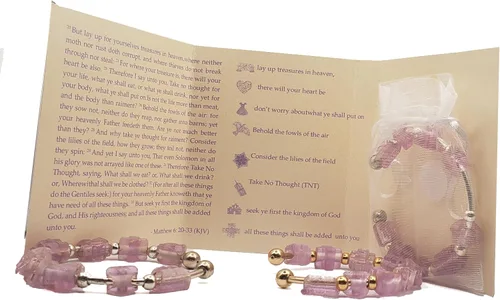 Miniatura 58 de B4U Signature Faith-Based Scripture Charm Bracelets Wear Your Faith, Live the Word, Stay Inspired