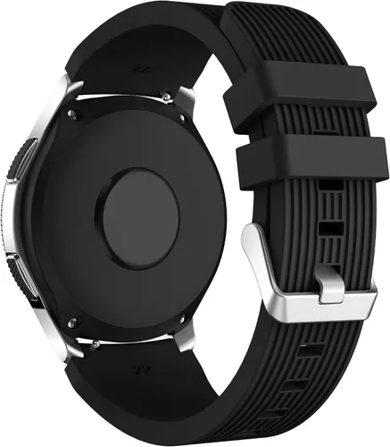 Miniatura 2 de Correas de reloj para Galaxy Watch 1.811 in, 0.866 in, bandas para Galaxy Watch 3 1.772 in, Garmin Vivoactive 4 1.772 in, Fossil Gen 5 Carlyle negro