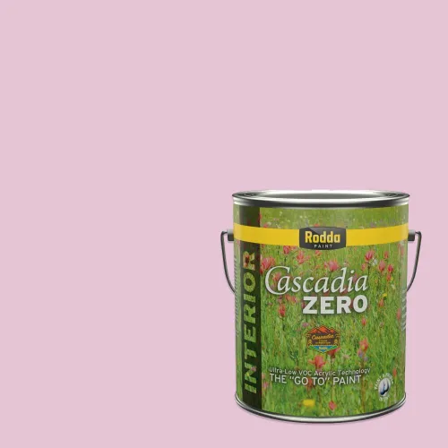 Miniatura 53 de Rodda Paint CASCADIA ZERO - Pintura satinada e imprimación para interiores en uno, 1 galón, Lady Flower Flor de señora
