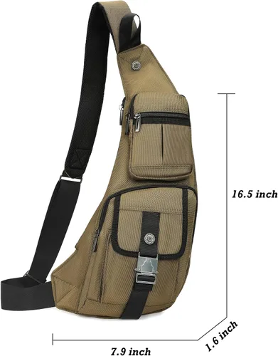 Miniatura 46 de Nicgid Sling Bag - Mochila bandolera para hombre), LYSB01NH075BJ-SPRTSEQIP
