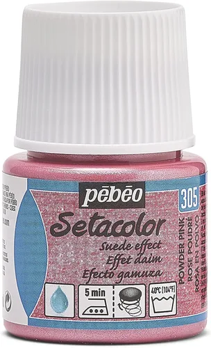 Miniatura 67 de Pebeo Setacolor - Pintura para tela (opaca, 45 ml), color dorado perla