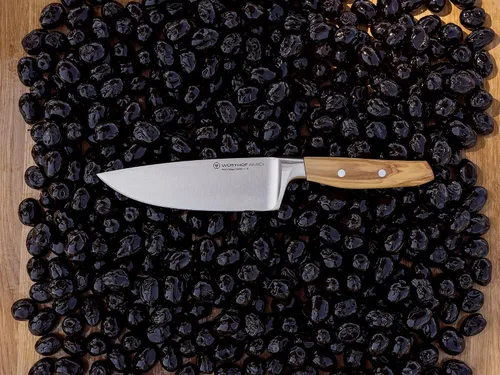 Miniatura 5 de Wüsthof Cuchillo de chef AMICI de 6 pulgadas, color marrón