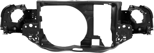 Miniatura 2 de ECOTRIC Soporte de radiador compatible con 2002-2008 Mini Cooper Base Modelo Replacememnt para #51647200799 MC1225101 Panel de montaje de plástico