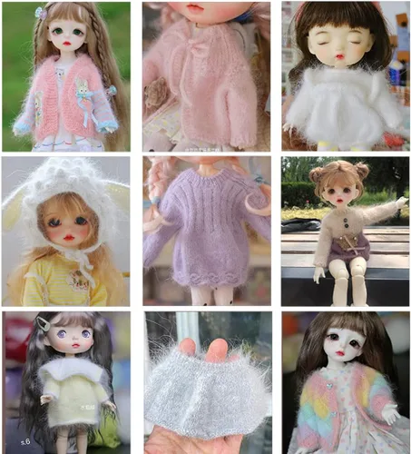 Miniatura 5 de 3 bolas de lana de cachemira de visón, pelo de lujo, pelo largo, de felpa larga, para tejer a mano, ganchillo, proyecto de bricolaje, 5.29 oz (beige)