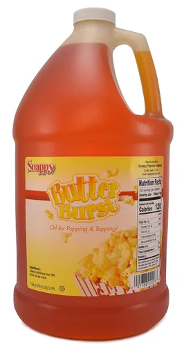 Snappy Popcorn 1 Galón de aceite de mantequilla líquida