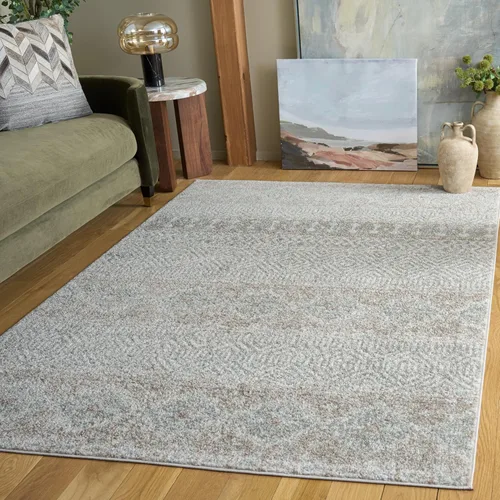 Miniatura 16 de SAFAVIEH Madison Collection - Alfombra decorativa de 2 pies 3 pulgadas x 4 pies, color carbón y gris, diseño bohemio chic, no desprende pelusa