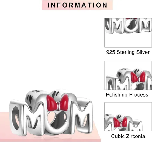 Miniatura 2 de MGIUL Castle&family - Colgantes colgantes para mujer, pulseras, collares, collares de plata de ley 925, joyería de regalo para niñas en Navidad