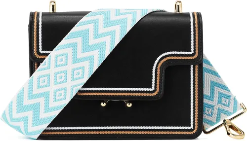 Miniatura 372 de ZOOEASS - Correa de repuesto para cartera, para colgar en el hombro o para cruzar, ancha y ajustable, de lona
