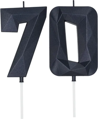 Miniatura 90 de DERVENTA Velas de cumpleaños con números grandes, 3D, color rosa, 3.7 pulgadas, decoración para tartas de fiesta, 1 pieza (número 3 rosa)