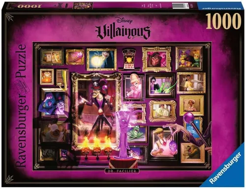 Ravensburger Disney Villainous: Dr.Facilier - Rompecabezas de 1000 piezas para adultos, 16523, cada pieza es única, la tecnología Softclick