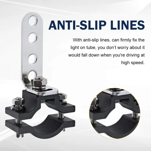 Miniatura 5 de Soportes de montaje para motocicleta de 1.2 pulgadas, abrazadera para barra de toro para bicicleta, abrazaderas de tubo Samman, soportes de montaje