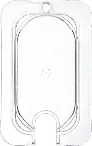 Miniatura 2 de Carlisle FoodService Products StorPlus StorPlus - Tapa universal de policarbonato con muescas, superficie plana con muescas, transparente
