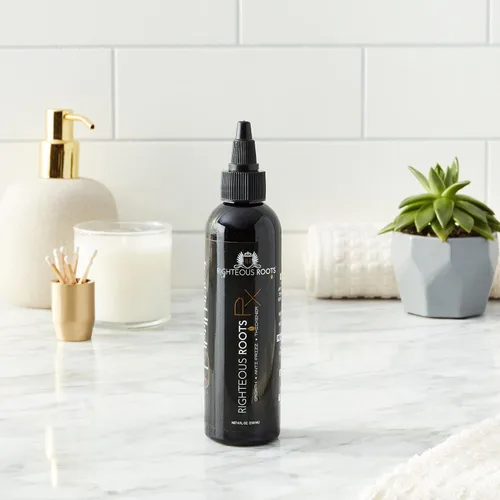 Miniatura 11 de Righteous Roots Rx - Aceite para el crecimiento del cabello, antiencrespamiento y espesante mejor para cabello natural rizado y ondulado, y barbas.