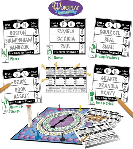 Miniatura 5 de Juego de palabras: el mejor juego de mesa de desafío de palabras de ritmo rápido para familiares y amigos - Diversión nocturna