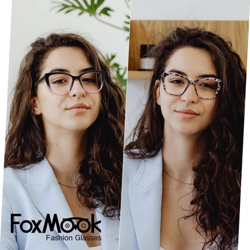 Miniatura 5 de Paquete de 3 lentes de lectura para mujeres, estilo Oprah, con montura de resorte, lentes de bloqueo de luz azul