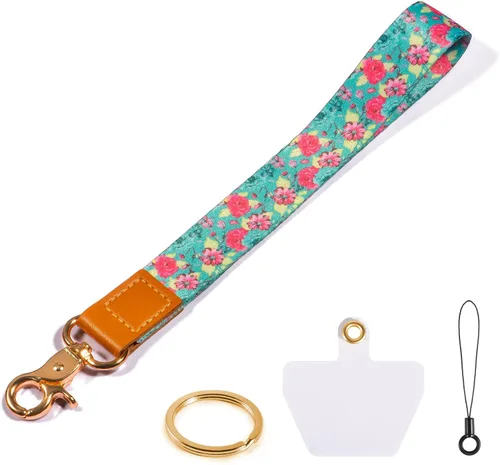 Miniatura 14 de Cordón para teléfono celular, correa cruzada para teléfono, correa de muñeca, cordones para llaves, correas de hombro ajustables universales