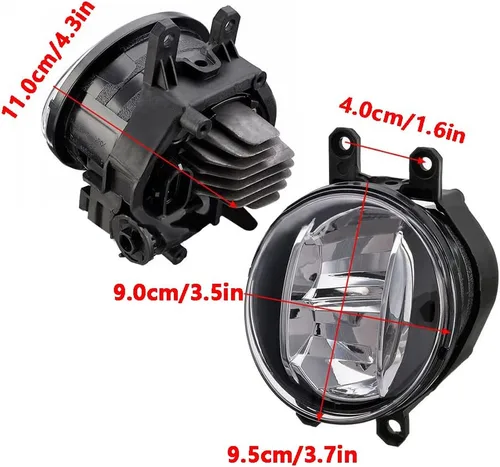Miniatura 6 de Riloer Lámpara antiniebla para parachoques delantero, luces antiniebla, compatible con RAV4 2019-2023