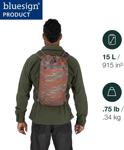 Miniatura 2 de Osprey Daylite Cinch Mochila, Algas Verde