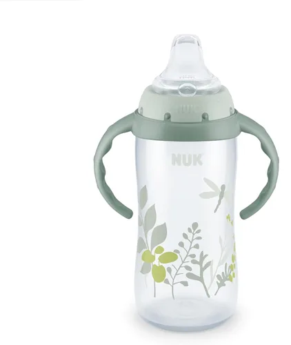Miniatura 15 de NUK First Choice - Vaso grande para aprendizaje 2.0, 10 onzas, taza para sorber con asas, a prueba de derrames, a prueba de fugas, vaso con popote