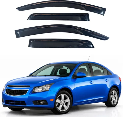 Miniatura 348 de Visor para ventana IG para Hyundai Venue 2020-2023, protector contra la lluvia, adhesivo extra duradero, deflector de viento para lado