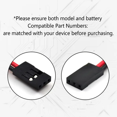 Miniatura 5 de Paquete de 4 baterías receptoras RX con conectores Hitec, 4.8 V 1000 mAh Ni-CD recargable para aviones RC, aviones RC, compatible con receptores