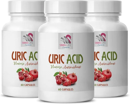 amla suplemento - ÁCIDO ÚRICO ANTIOXIDANTE NATURAL - Curcumina de cúrcuma - Ácido cítrico - Chanca Piedra - 3 Botellas 180 Cápsulas Vegetales