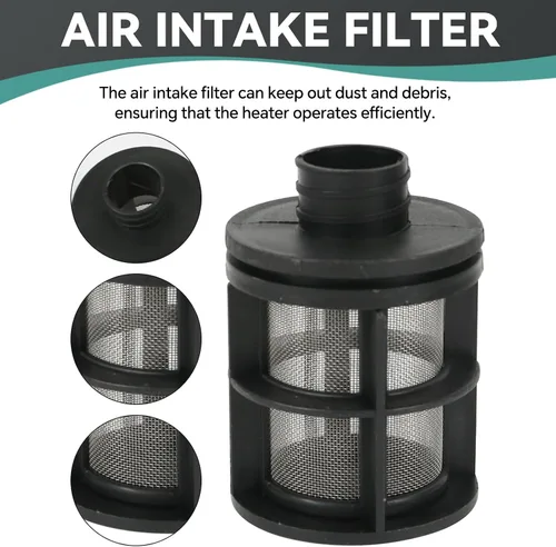 Miniatura 3 de Tubo de escape de calentador diesel de acero inoxidable Copgge, silenciador de escape con filtro de entrada de aire y juego de tuberías