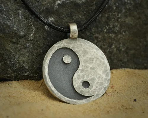 Miniatura 4 de Collar Yin Yang para hombre, joyería colgante de alta calidad de aspecto antiguo, regalos de Yin Yang, joyería vikinga para hombres